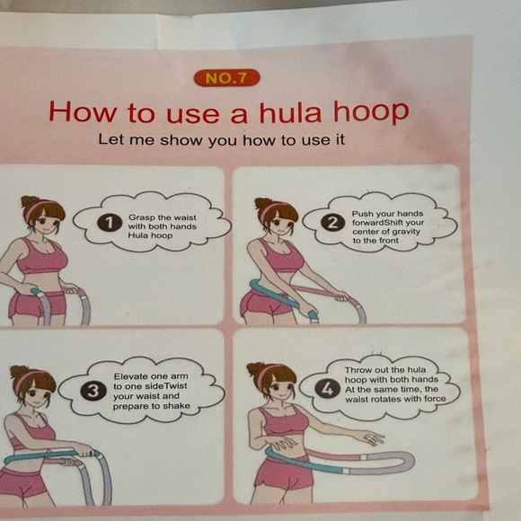 *TikToks Viral* Spring Hula Hoop Fitness Workout (3.3lb) For Home & Travel - Picture 4 of 6